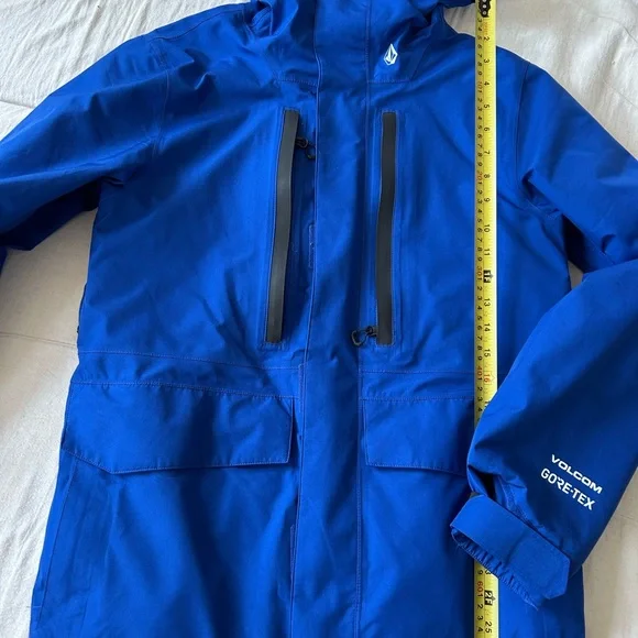 Volcom Men's Ten Insulated GORE-TEX® Jacket - Bright Blue - Picture 4 of 11